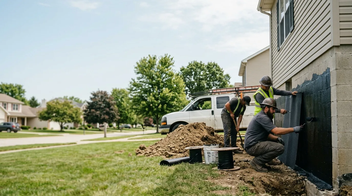 Basement Waterproofing in Tamms, IL near me